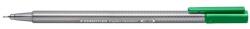 STAEDTLER Tűfilc, 0, 3 mm, STAEDTLER "Triplus 334", zöld (TS3345) - tintasziget