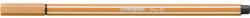 STABILO Filctoll, 1 mm, STABILO "Pen 68", sötétokker (TST6889) - tintasziget