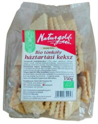 NaturGold Bio tönköly háztartási keksz 150 g - netbio