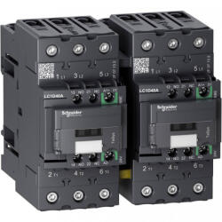 Schneider Electric LC2D40ABBE TESYS D irányváltó kontaktor GREEN-3P 440V 38A 24VDC (LC2D40ABBE)