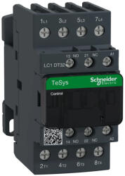 Schneider Electric LC1DT32E7 AC mágneskapcsoló, 32A (AC1), csavaros csatlakozású, 4Z pólus (LC1DT32E7)