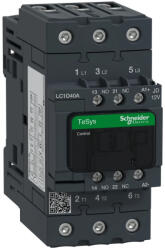 Schneider Electric LC1D40AJD 3pólusú Everlink mágneskapcsoló (AC3, 400V 40A), tek. 12V DC (LC1D40AJD)