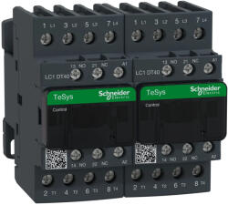 Schneider Electric LC2DT40G7 AC irányváltó, 40A (AC1), csavaros csatlakozású, 4Z pólus (LC2DT40G7)
