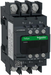 Schneider Electric LC1D65A6F7 3pólusú mágneskapcsoló sarus (AC3, 400V 65A), tek. 110V AC 50/60Hz (LC1D65A6F7)