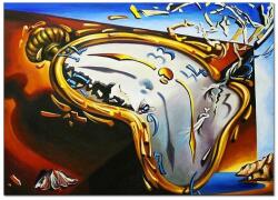 Inne olajfestmény (Salvador Dali: Melting Clock at Moment of First Explosion) - többszínű Univerzális méret