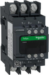 Schneider Electric LC1D40A6P7 3pólusú mágneskapcsoló sarus (AC3, 400V 40A), tek. 230V AC 50/60Hz (LC1D40A6P7)