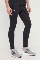 adidas Performance legging futáshoz Adizero fekete, sima, IN1164 - fekete S