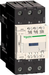 Schneider Electric LC1D65A3B7 3pólusú Everlink mágneskapcsoló (AC3, 400V 65A) rugós vezérlő sorkapoccsal 24V AC 50/60Hz (LC1D65A3B7)