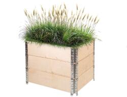 AtmoWood Fa magaságyás szerelvényekkel 80 x 60 x 20 cm