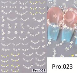  Körömmatrica - Pro. 023 virág