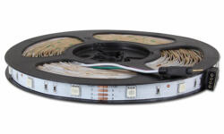 Masterled 30 LED/méteres 12 V-os beltéri RGB 5050 LED szalag 5 m / tekercs (2195)