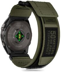 Okosóra Szíj Tech-protect Scout Pro Garmin Fenix 5 / 6 / 6 Pro / 7 / 8 (47 Mm) / E Military Green