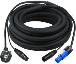 Soundsation PF300-15 - Cablu alimentare cu tensiune si semnal audio boxe active, 15 metri