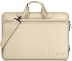 Tech-Protect Geanta TECH-PROTECT Pocket Bag compatibila cu laptop 13/14 inch Beige (5906302380374)