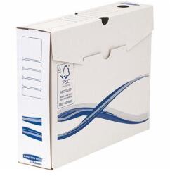 Fellowes Archiválódoboz, A4, 80 mm, FELLOWES "Bankers Box Basic", kék-fehér - 25db (IFW4460102)