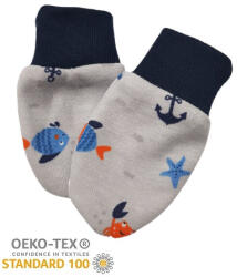 Vaganza Újszülött Mintás babakesztyű - Óceán (722234)