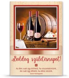 Ars Una alkalmi extra borítékos képeslap F boros-születésnapi 2603 (30062603)