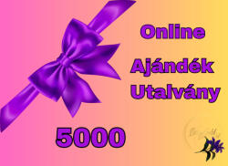  5 000 Ft ajándék utalvány online (AJ-O1-5000)