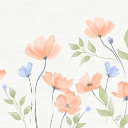 DuniSoft BIO textilhatású szalvéta Bunny Bloom, 60 db/cs