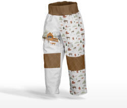 Takoy Panel szabásmintával softshell nadrágra északi tájkép 122-es méret