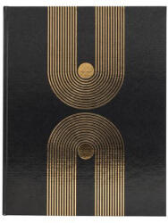 Exacompta Vendégkönyv, 27x22 cm, 50 lap, EXACOMPTA "Graphik Black (47848E) - iroszer24