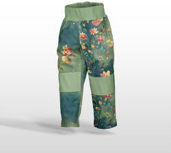 Takoy Panel szabásmintával 86-os softshell nadrág zöld tündér