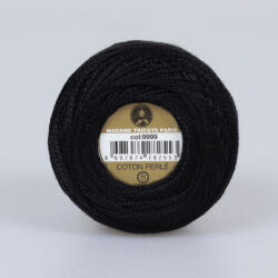  Madame Tricote Paris - Coton Perlé 8 - Fekete - 9999