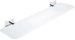 Nimco Keira - IXI polc maratott lyukakkal, 50 cm, matt Pexiglass/króm KE X350-26 (KE X350-26)
