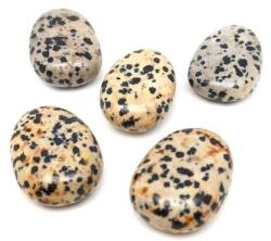 R. M. ékszer Ásványok 25/30mm Jáspis dalmata csepp (049565)