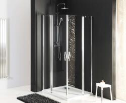 SAPHO One - Négyszögletes zuhanykabin, 1100x1100 mm, sarokbeálló, L/P változat, krómozott GO4811GO4811 (GO4811GO4811)