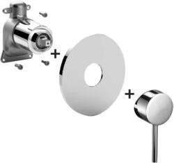 PAFFONI Light - Süllyesztett keverő 1 készülékhez, króm LIGBOX010CR (LIGBOX010CR)