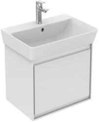 Ideal Standard Connect Air - Mosdószekrény Cube 500 mm, fényes fehér/matt fehér lakk E0842B2 (E0842B2)