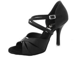 Artis női tánccipő - DL-28 fekete 8 cm Slim Méret: 36