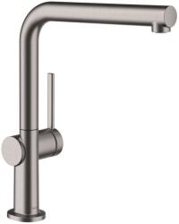 Hansgrohe M54 - Mosdókagyló keverő Talis, csiszolt fekete króm 72840340 (72840340)