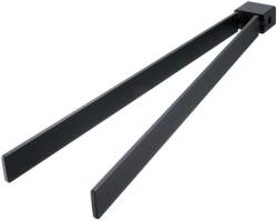 Nimco Kibo - Törölközőtartó, 375 mm, fekete matt Ki-14096-90 (Ki-14096-90)