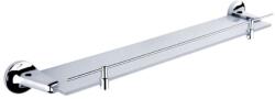 Nimco Monolit - Polc, hossza 580 mm, matt üveg/króm MO 4091X-26 (MO 4091X-26)