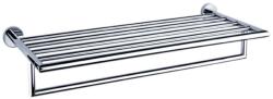 Nimco Unix - Polc törülközőtartóval, hossza 650 mm, krómozott UN 13063A-26 (UN 13063A-26)