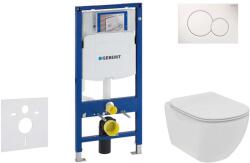 Geberit Duofix - Falra szerelhető szett, WC és ülőke Ideal Standard Tesi, gombok Sigma01, Rimless, SoftClose, alpesi fehér, falra szerelhető. 111.300. 00.5 NE1 (111.300.00.5 NE1)