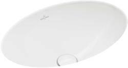 Villeroy & Boch Loop&Friends - Beépített mosdókagyló, 560x380 mm, túlfolyó nélkül, CeramicPlus, alpesi fehér 4A5501R1 (4A5501R1)