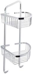 Nimco Open - Drótpolc, sarok, 210x210x460 mm, krómozott OP 121D-26 (OP 121D-26)