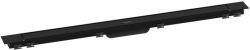 Hansgrohe RainDrain Match Plus - Zuhanyzó vályú 100 cm, ráccsal, matt fekete 56217670 (56217670)