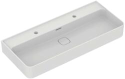 Ideal Standard Strada II - Bútor mosdókagyló 1000x430 mm, túlfolyóval, 2 csapfurattal, alpesi fehér színben T372401 (T372401)