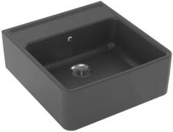 Villeroy & Boch Mosogatók - Kerámia mosogató 63x60 cm, CeramicPlus, grafit 632061i4 (632061i4)