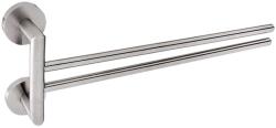 Nimco Unix - Törölközőtartó forgatható, hossza 413 mm, csiszolt rozsdamentes acélból UNM 13096-10 (UNM 13096-10)