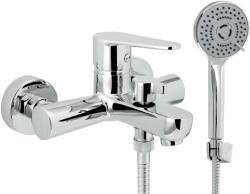 FERRO Titania Fresh - Fürdőszobai mixer tartozékokkal, króm 96021, 0E (96021,0E)