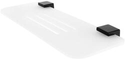 Nimco Kibo - IXI polc, hossza 300 mm, matt plexi/fekete matt Ki-X330-90 (Ki-X330-90)