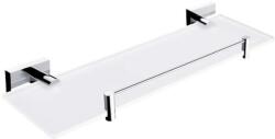 Nimco Keira - Polc játszószőnyeggel, 40 cm, matt üveg/króm KE 22091BX-40-26 (KE 22091BX-40-26)