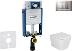 Geberit Kombifix - Készlet falra szerelhető, Arkas WC és softclose ülőke, Sigma30 nyomógomb, matt króm/krómozott lakkozású SANI15CA1109 (SANI15CA1109)