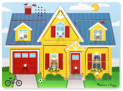 Melissa & Doug Puzzle cu sunete Casa mea Melissa and Doug (AAD-MD0734) Puzzle