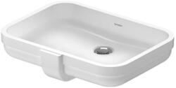 Duravit Soleil by Starck - Mosdókagyló 490x350 mm, süllyesztett, túlfolyóval, csapfurat nélkül, fehér színű 0397490060 (0397490060)